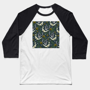Forest Caribou Fir and Cocottes Baseball T-Shirt
